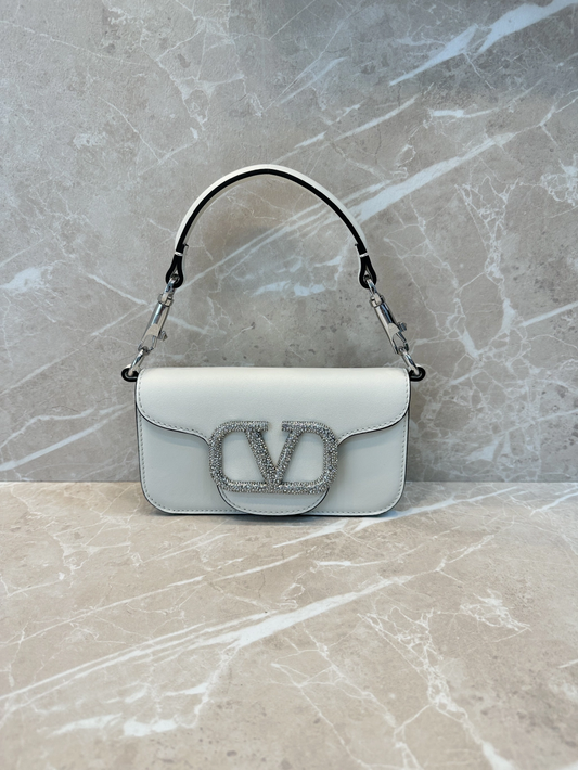 Bolsa VLTN Locò Branco Off White