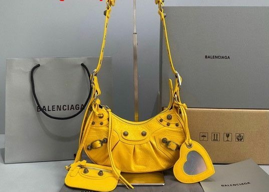 Bolsa Balenciaga Le Cagole XS Amarela