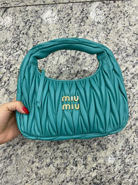 Bolsa Miu Miu Wander Verde