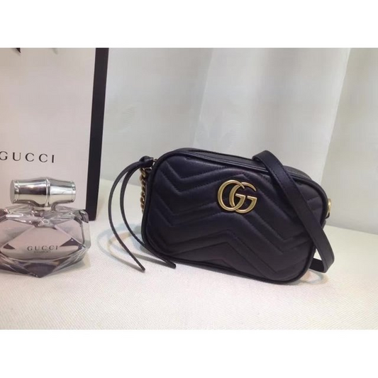 Bolsa Gucci Marmont Mini Preta
