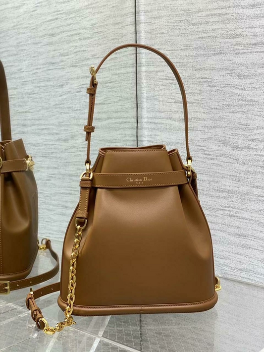 Bolsa Dior C’est Caramelo Média