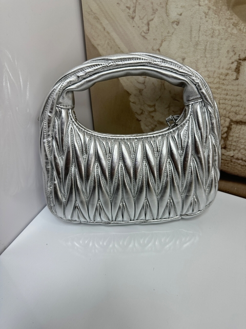 Bolsa Miu Miu Wander Prata