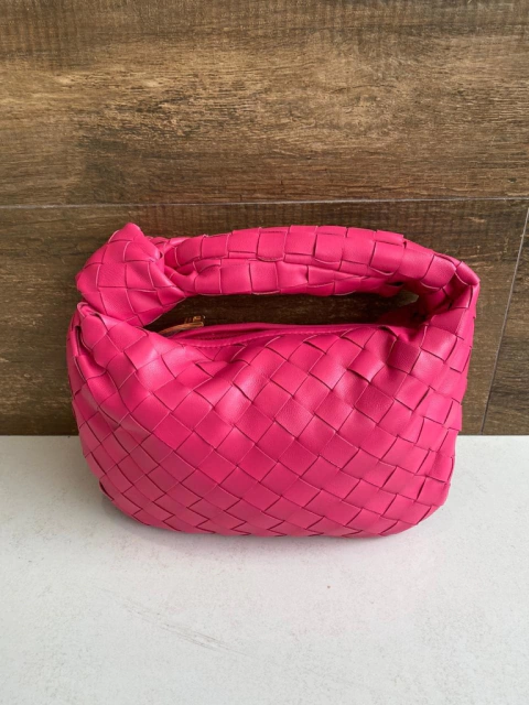 Bolsa Mini Jodie Bottega Veneta Pink