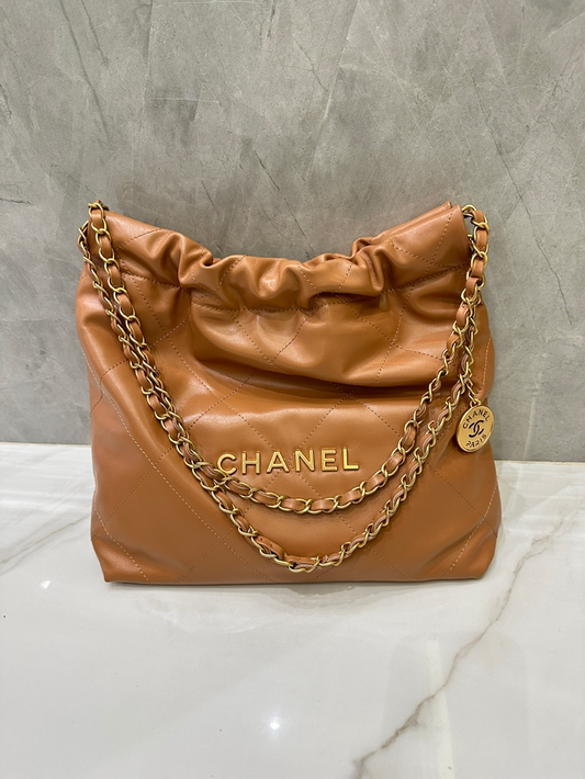 Bolsa 22 Média Caramelo