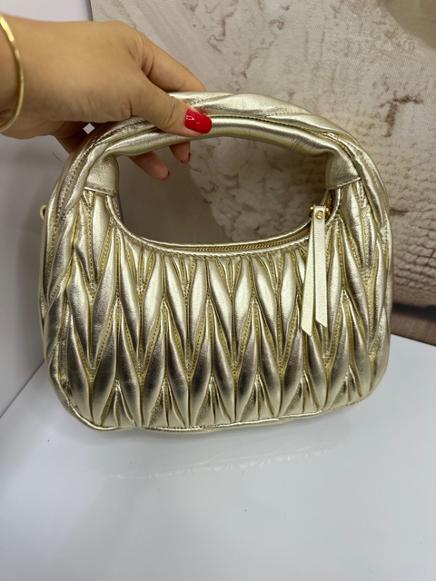 Bolsa Miu Miu Wander Dourada