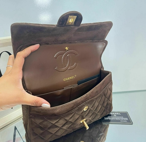 Bolsa 2.55 Camurça Marrom