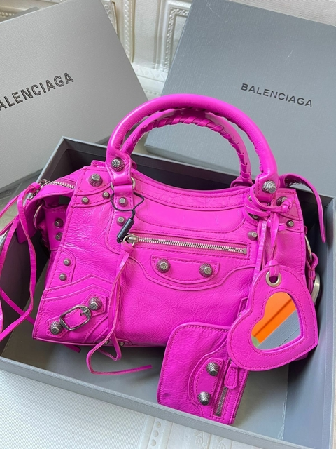 Mini Bolsa Neo Classica Balenciaga Pink