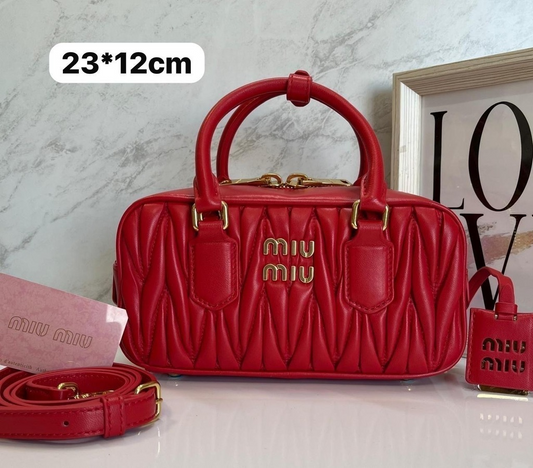 Bolsa Miu Miu Vermelha Italiana