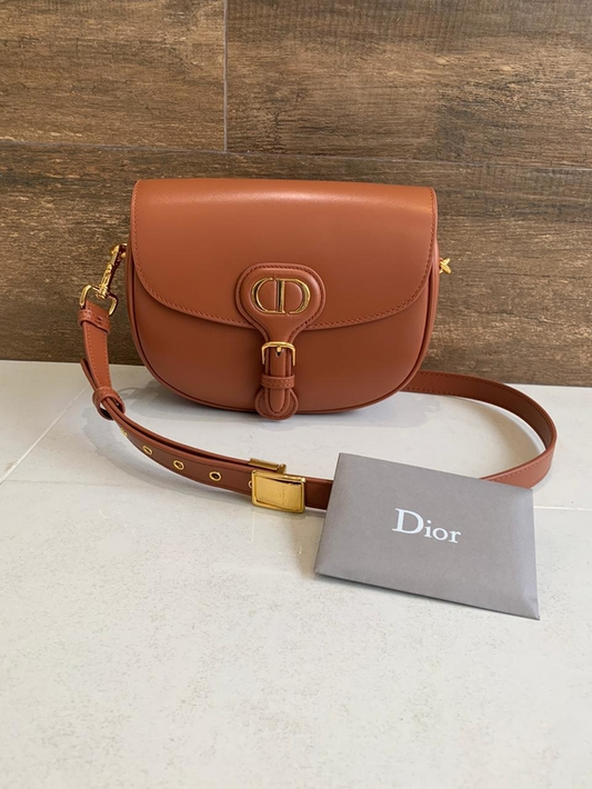 Bolsa Dior Bobby Média Marrom