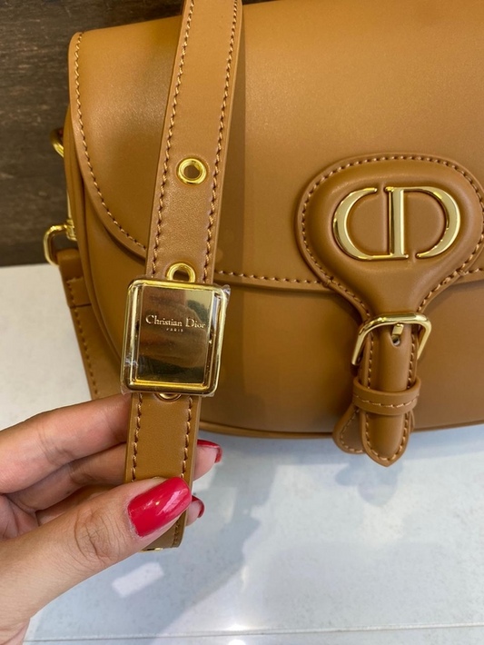 Bolsa Dior Bobby Média Caramelo
