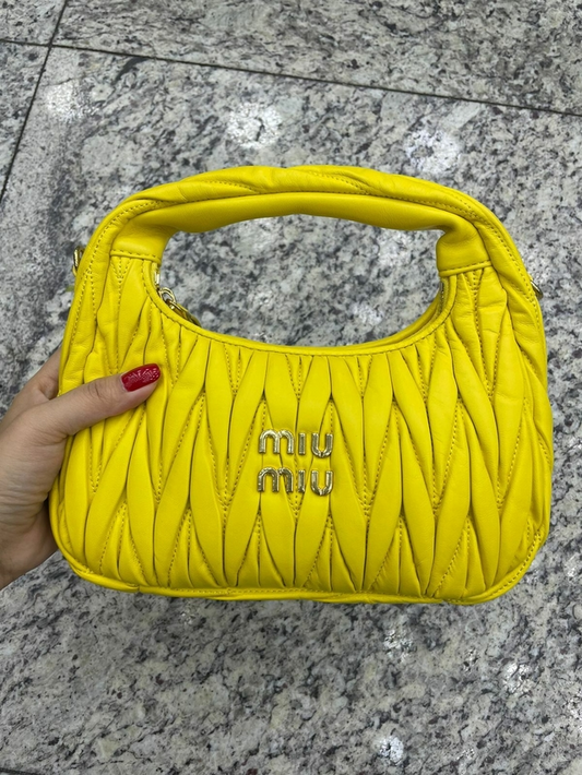 Bolsa Miu Miu Wander Amarela